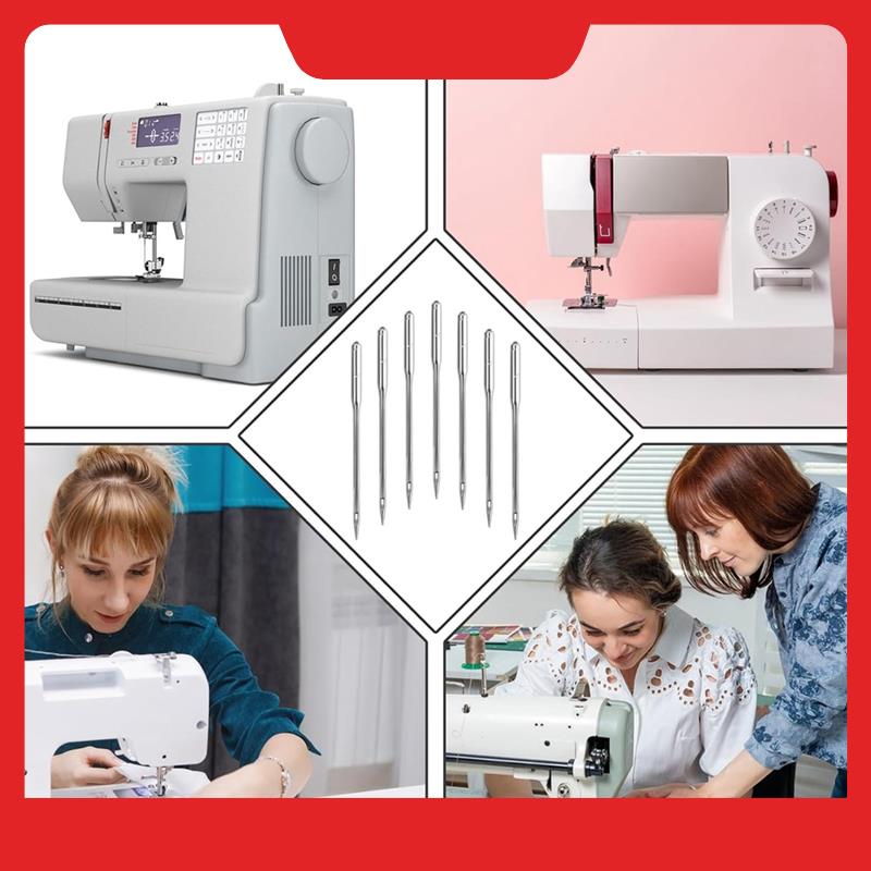 Leather Needle Heavy - 100 adet dikiş makinesi iğneleri evrensel