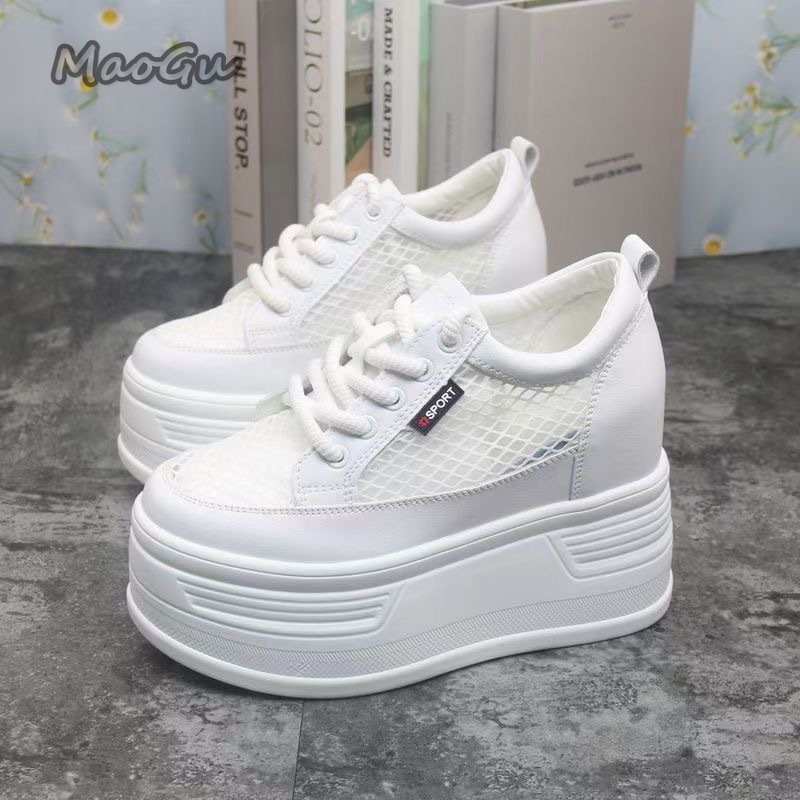 Sewing Garment - Tenis De Mujer Kadın Örgü Platform