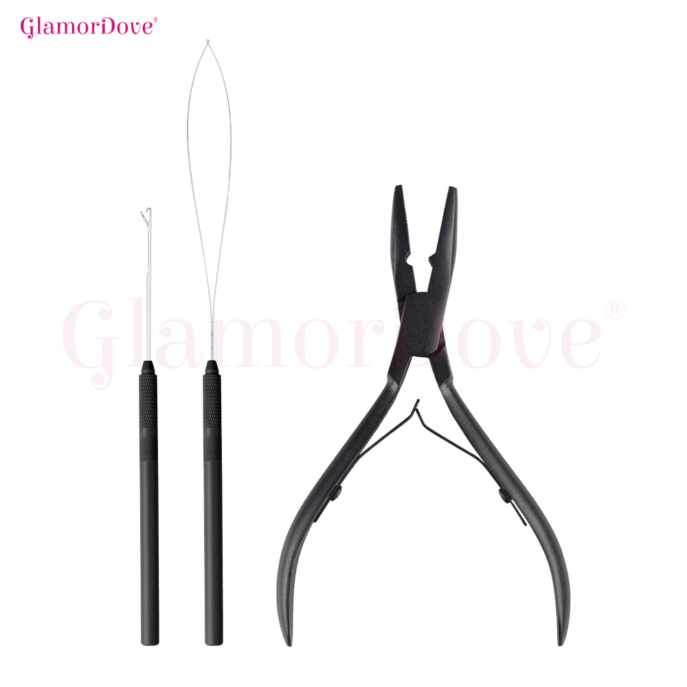 Needle Threader Tool - GlamorDove Mikro Halka Saç Eklenme Araç