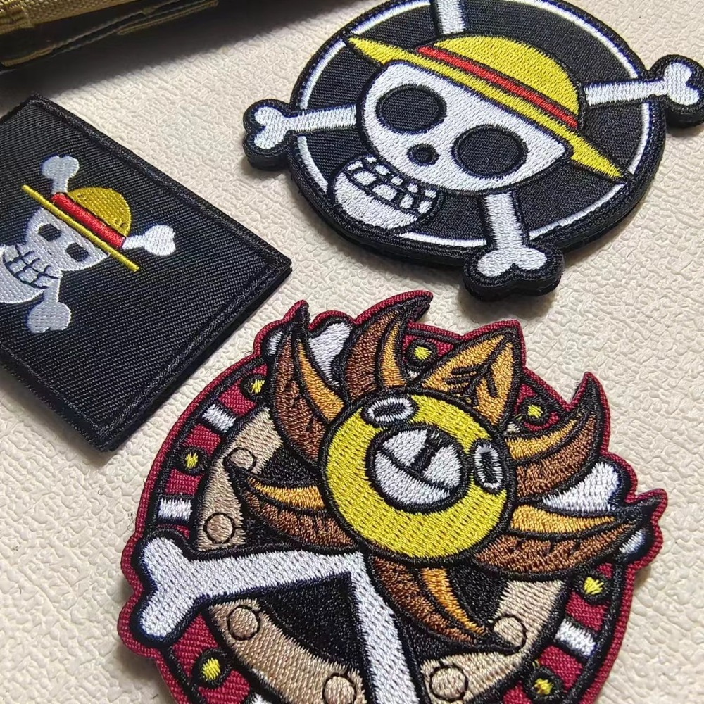 Velcro Sew On - One Piece Çizgi Film kolluk yaması