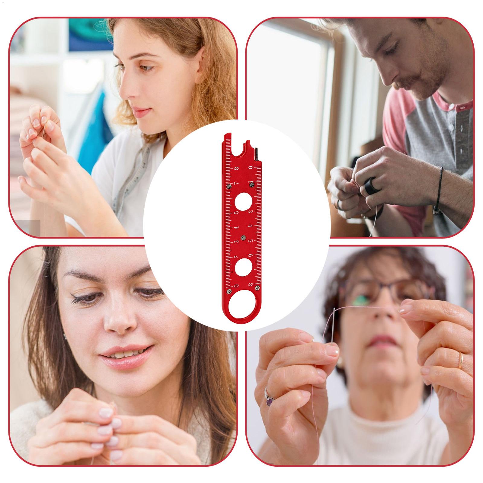 Needle Threader Tool - Dikiş Makinesi İğne Geçirici Güvenli Hizalama