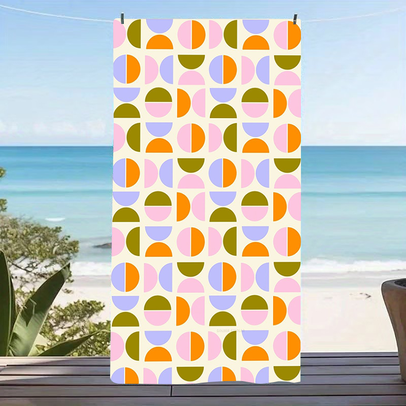Century Textile & Sewing Supply Online Shopping - Retro Orta Yüzyıl Modern Geometrik Mikrofiber