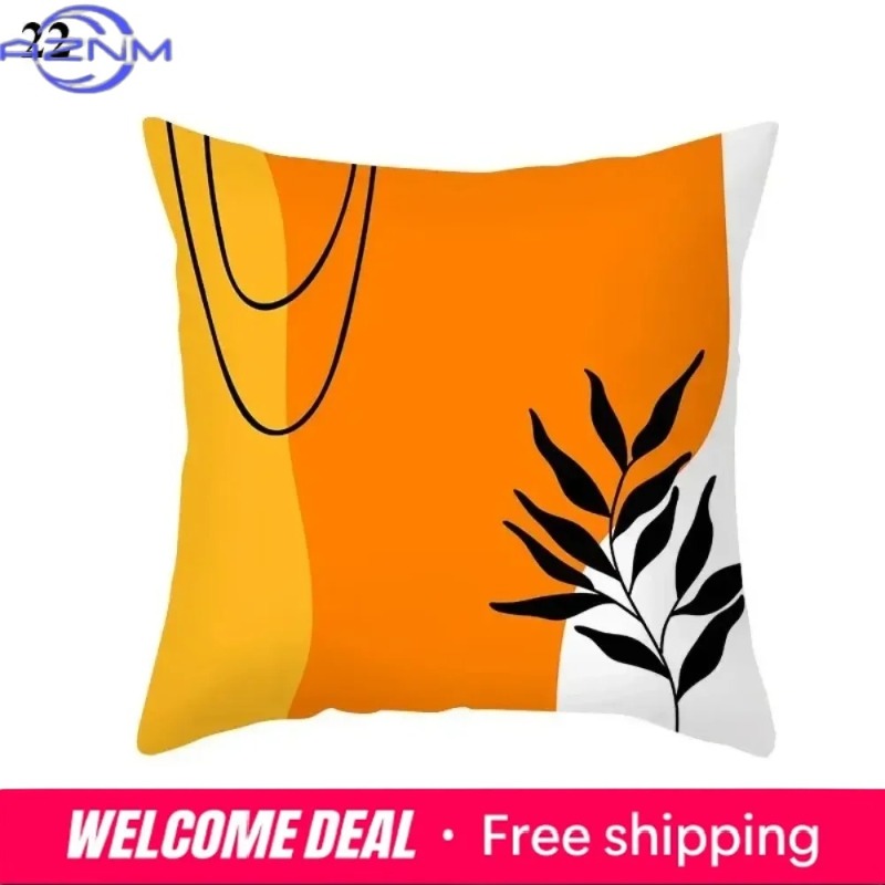 Boho turuncu soyut minder örtü - Century Textile & Sewing Supply Online Shopping incelemesi ve fiyatı
