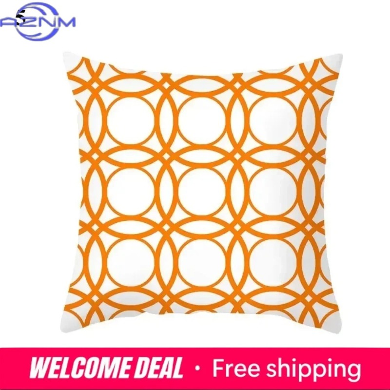 Boho turuncu soyut minder örtü - Century Textile & Sewing Supply Online Shopping incelemesi ve fiyatı