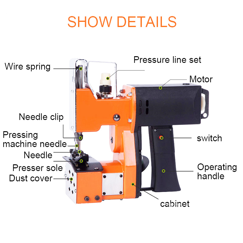 Taşınabilir Elektrikli Dikiş M - Sewing Machine In Textile Industry incelemesi ve fiyatı