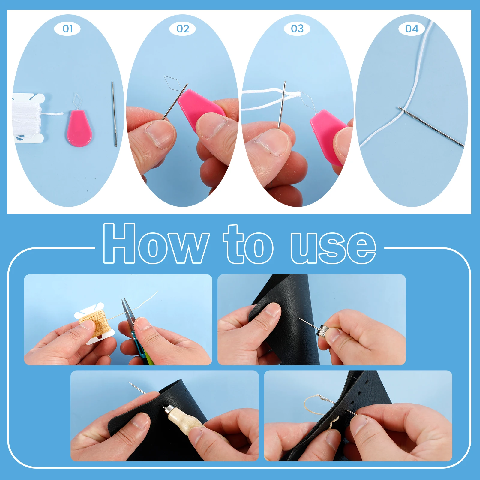Deri Döşeme Tamir Dikiş Seti,  - Leather Needle Heavy incelemesi ve fiyatı
