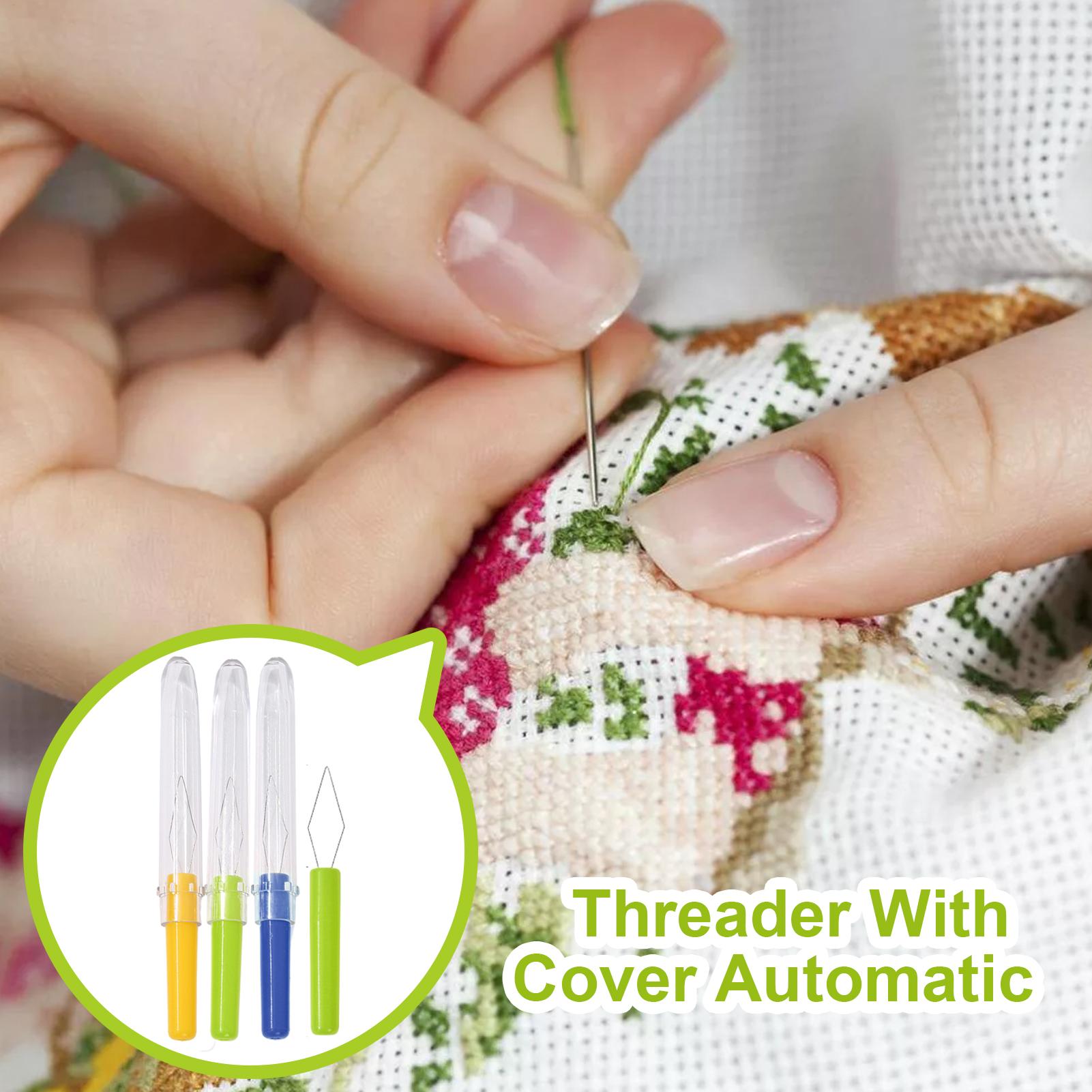 3 adet iğne geçirici kapaklı o - Needle Threader Tool incelemesi ve fiyatı