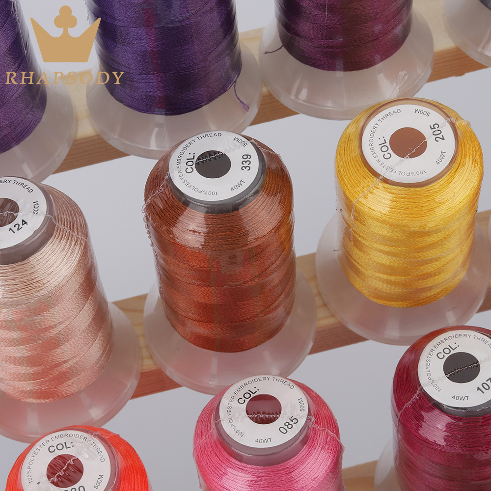 40W Polyester nakış ipliği 500 - Serger Thread Cone incelemesi ve fiyatı