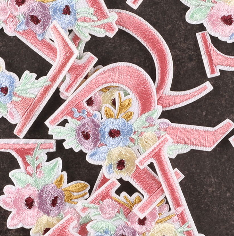 10 Adet Pembe Çiçekler Alfabe  - Sewing Id incelemesi ve fiyatı