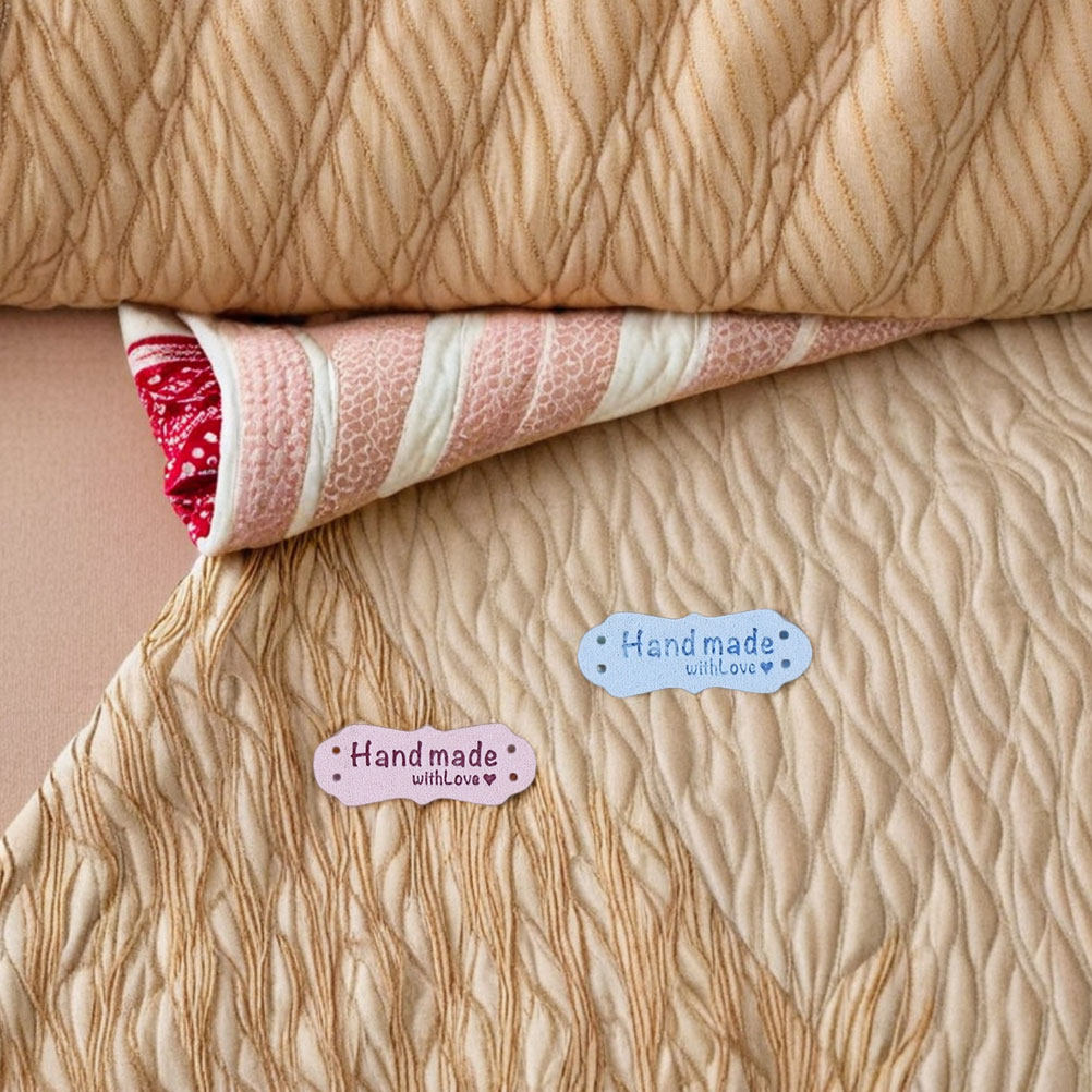 100 Adet El Yapımı Kabartmalı  - Sewing Label incelemesi ve fiyatı