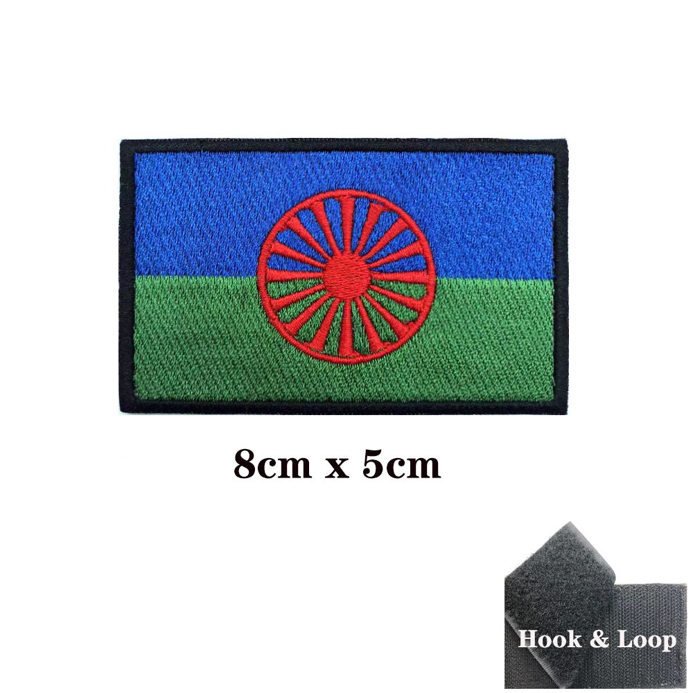 Rom Çingene Bayrağı Romani Yam - Velcro Sew On incelemesi ve fiyatı